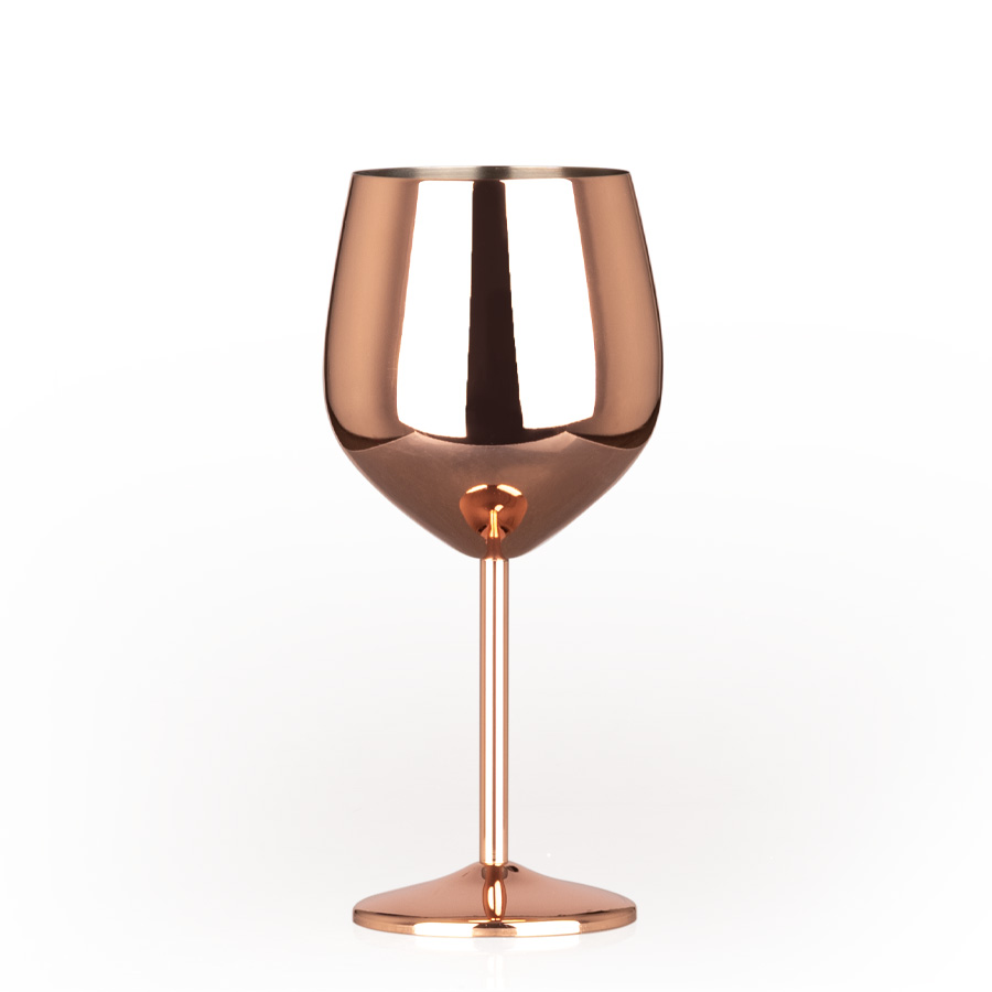 Copa metálica Encobrizada 1/2 L