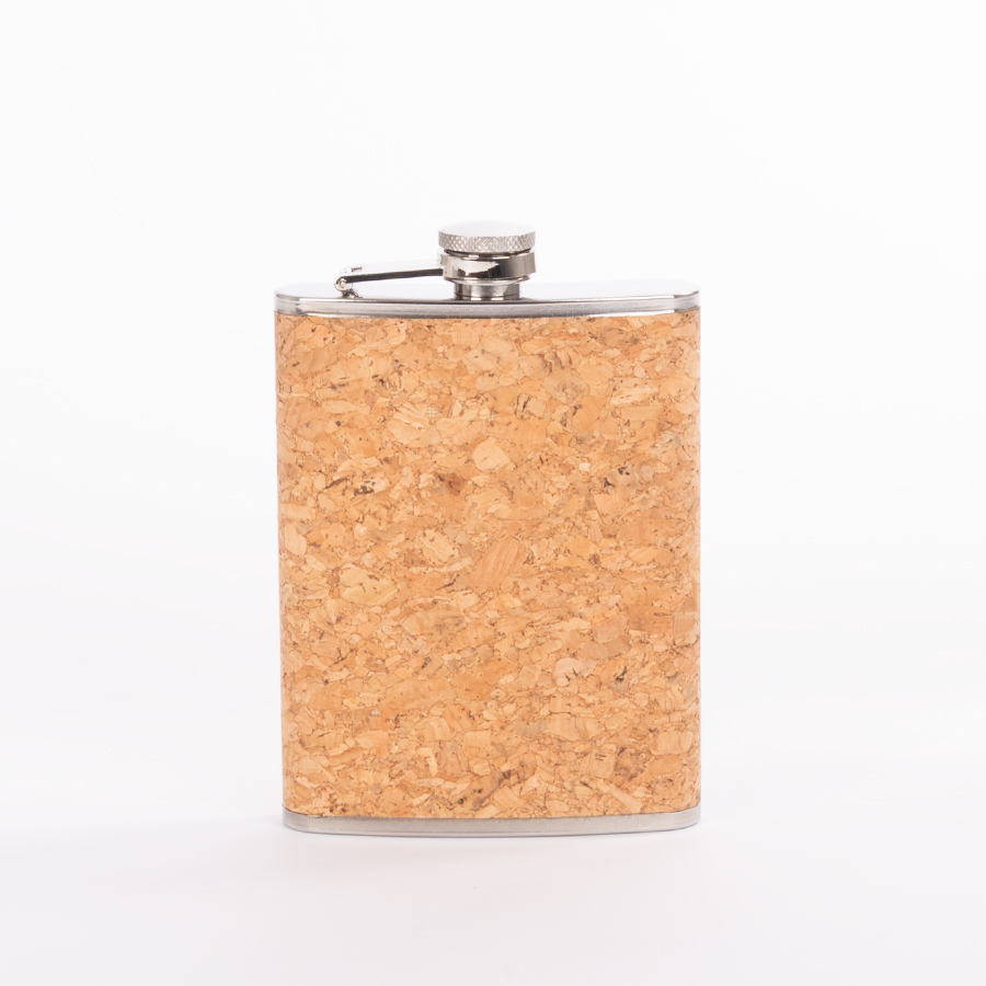 Petaca licorera "CORK" 8 oz