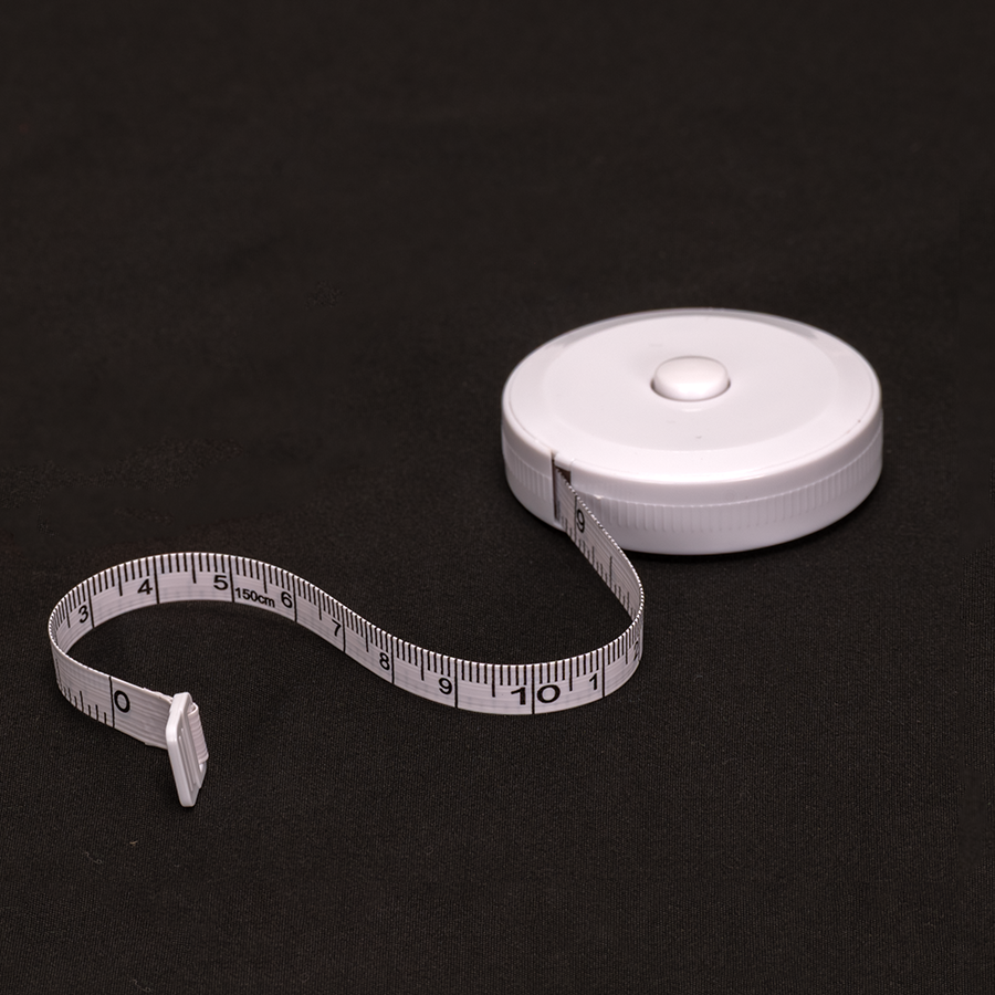 Cinta huincha de medir costurera retráctil flexible 1.5m