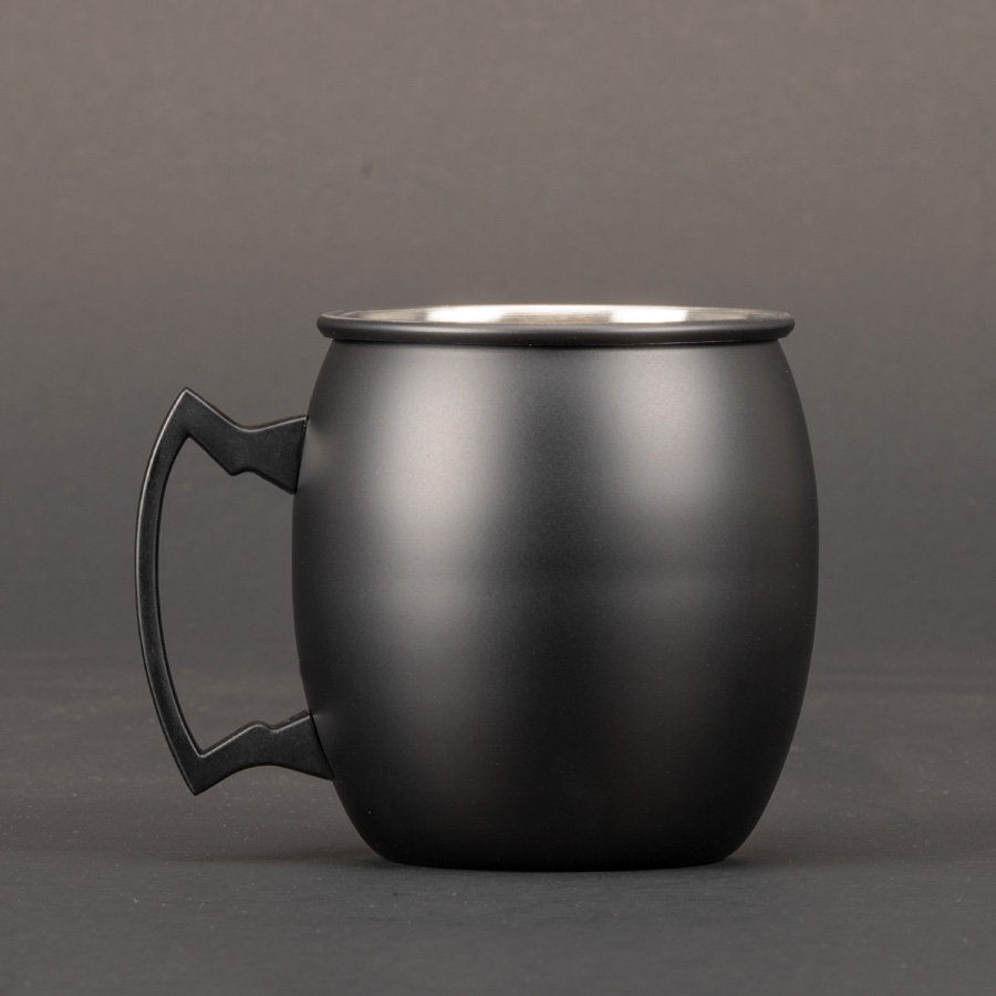 Tazón metálico "MATT BLACK" 400cc