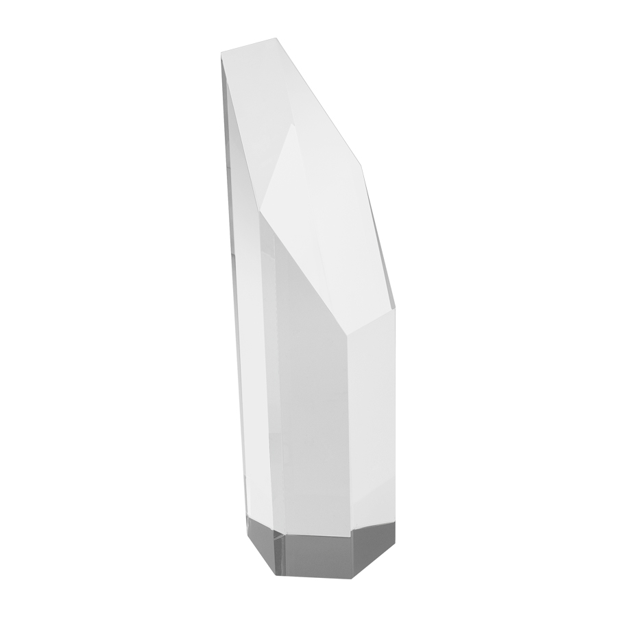 Trofeo Galvano Cristal «Hexagon»